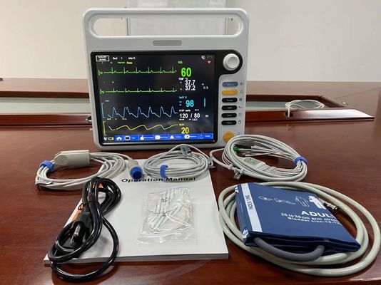 携帯 NIBP SPO2 患者モニター 病院ICUのECG 心臓モニター
