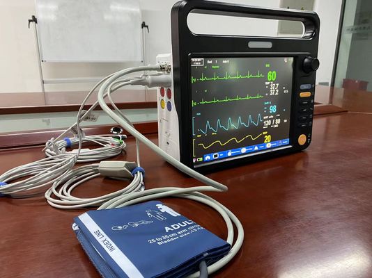 ICU 患者の生命的兆候モニター 12.1 インチスクリーン 6 標準パラメータ