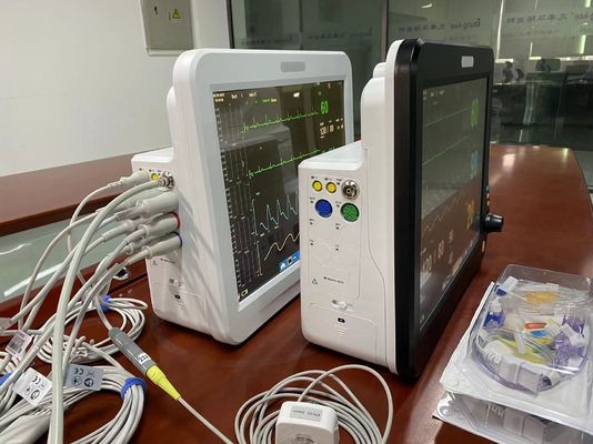15インチICU心臓モニター 多パラメータ 病院緊急用