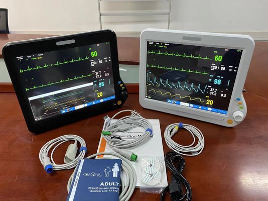 モジュラルのポータブルマルチパラメータ患者モニター ECG SPO2 NIBP