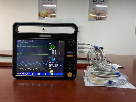 ECG NIBP SPO2 モジュラルの患者モニター,ICU バイタルモニター 心臓モニタリング