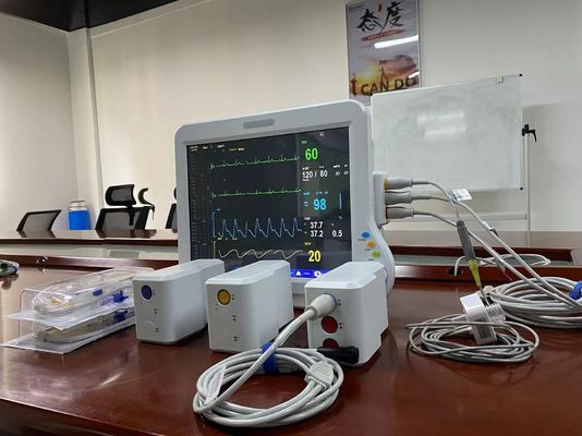 心臓モニタリング メディカルモニタリングデバイス モジュール式 ECG SPO2 2 Temp