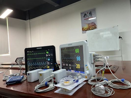 ICU 心臓 モジュラルの患者モニター ポータブル マルチパラメータ 多言語
