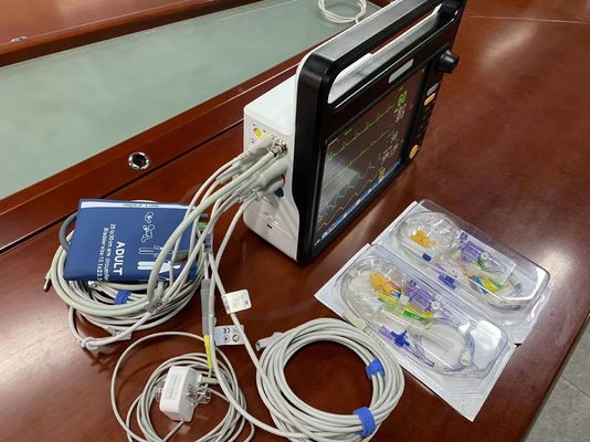 6 パラメーター 12.1 インチタッチスクリーン付き 心臓患者モニター