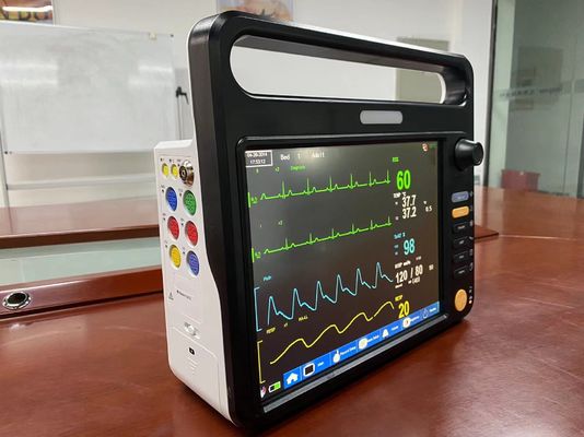 マルチパラメータ 心臓患者のモニター マシン EtCO2 を含む多言語