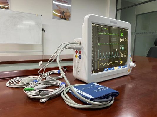 ICU メディカル ECG SPO2 と Nibp モニター 多パラメータ 病院用