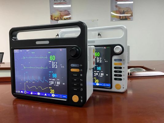 多言語心臓モニタリングマシン ECG NIBP SPO2 2Temp PR HR
