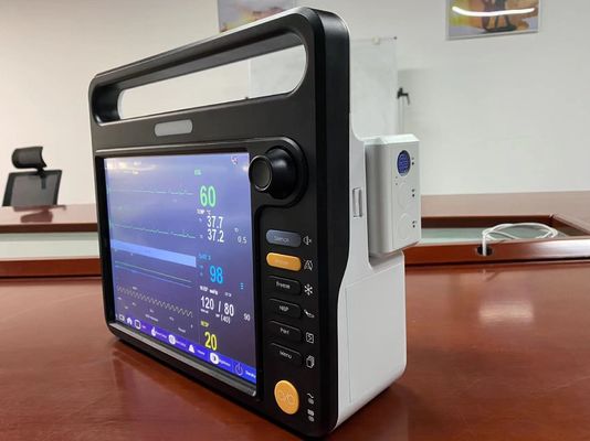 ECG NIBP SPO2 モジュラルの患者モニター,ICU バイタルモニター 心臓モニタリング