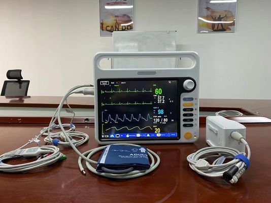 ポータブル モジュラルの患者モニター 多言語タッチスクリーン