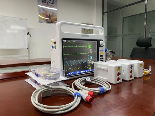 モジュラルのポータブル患者モニター マルチパラメータ 生命信号モニター