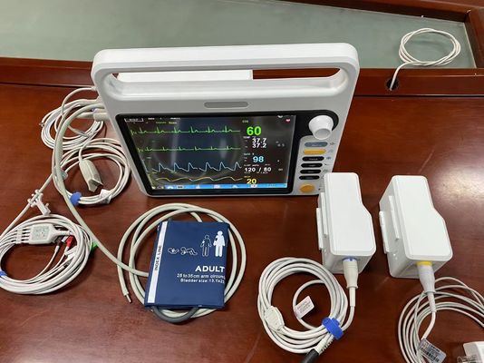 モジュラルの病院患者監視機器 多言語でECG NIBP SPO2