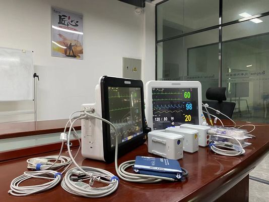 マルチパラメータICU心臓モニター 15インチディスプレイの病院生命機器