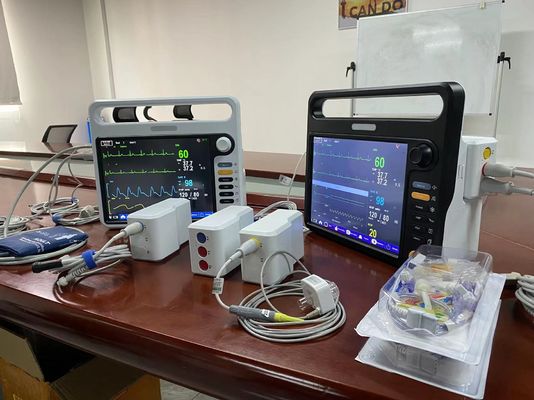 モジュラルのポータブル患者モニター マルチパラメータ 生命信号モニター