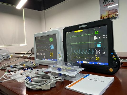 CMSタッチ獣医マルチパラメーターモニター 15 インチ 動物手術用
