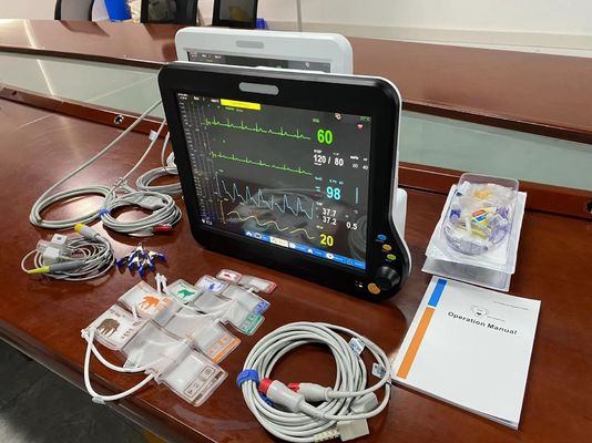 15 インチ獣医用多パラメータモニター 動物 ペット操作