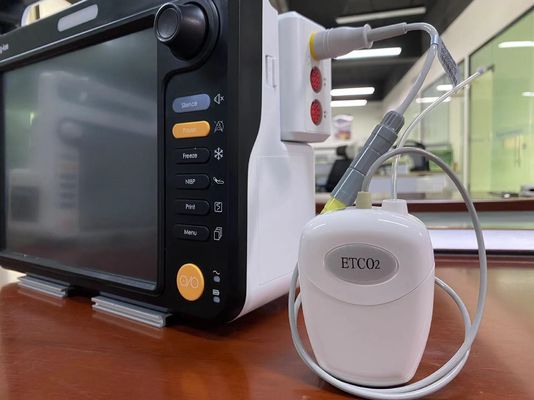 患者のためのプラスチックサイドストリームCO2センサー ペット EtCO2測定