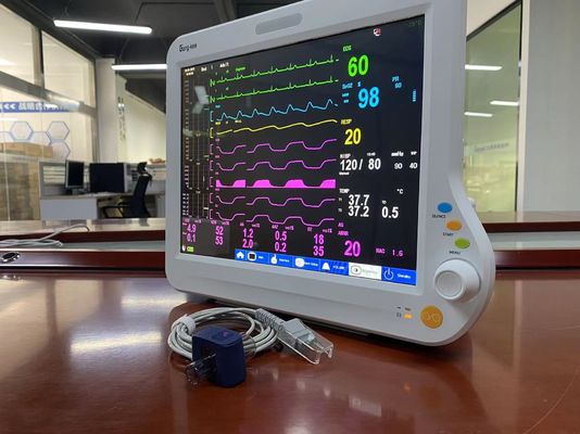 ECGの多変数忍耐強いモニター、SPO2モジュラー忍耐強いモニター