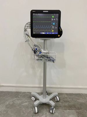 3つのインチの無声車輪の航空アルミニウムMatieralのモジュラー忍耐強いモニターのトロリー