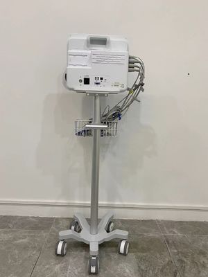 ICUの航空3インチの無声車輪が付いているアルミニウムMatieralの忍耐強いモニターのトロリー