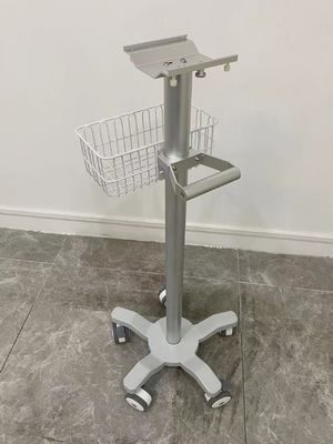 3インチの無声車輪が付いている800-1020mmの心臓忍耐強いモニターのトロリー