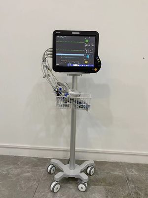 3インチの無声車輪が付いている800-1020mmの心臓忍耐強いモニターのトロリー