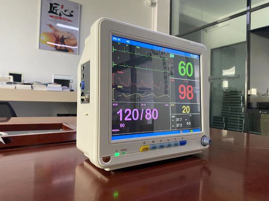 12&quot; TFT LCD ハートビート モニター機械オフホワイト色 SKD OEM 受け入れられました