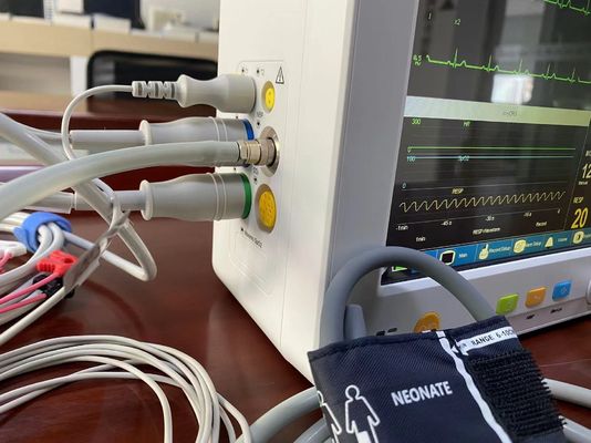 EtCO2 ECG SPO2 NIBPの臨時雇用者の測定を用いる概要の区医院の携帯用忍耐強いモニター