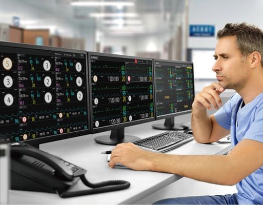 ポータブルマルチパラメータ患者モニター,心臓モニターのセンターモニタリングシステム